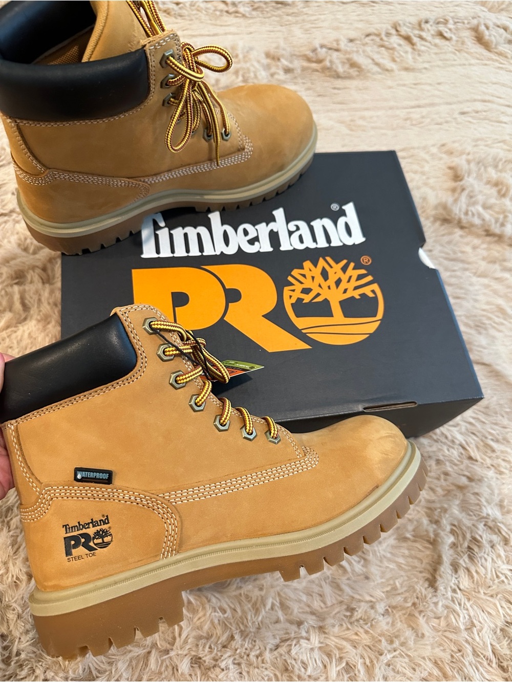 Timberland PRO 6” Waterproof Steel Toe Work Boots